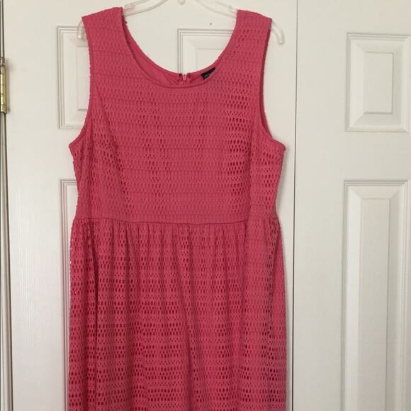 Pink skater dress, size XXL (20) - Picture 1 of 3